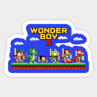 Wonder Boy Sticker